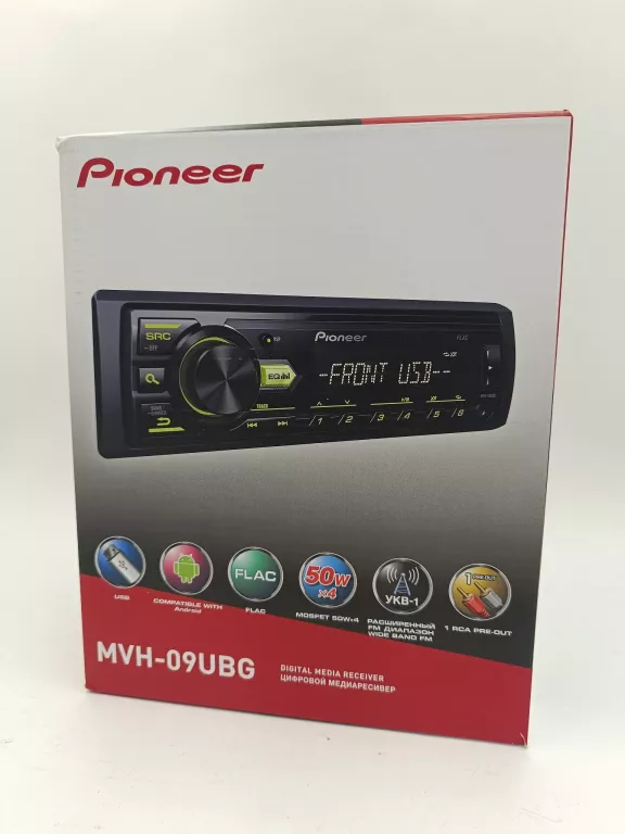 RADIO SAMOCHODOWE PIONEER MVH-09UBG USB MP3 FLAC