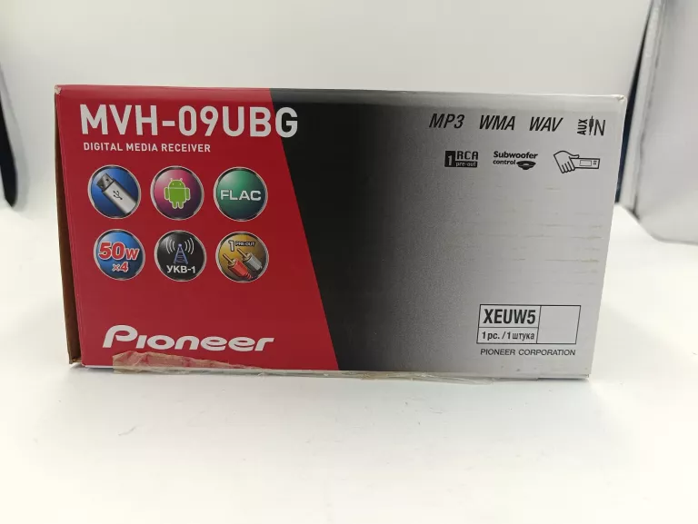 RADIO SAMOCHODOWE PIONEER MVH-09UBG USB MP3 FLAC