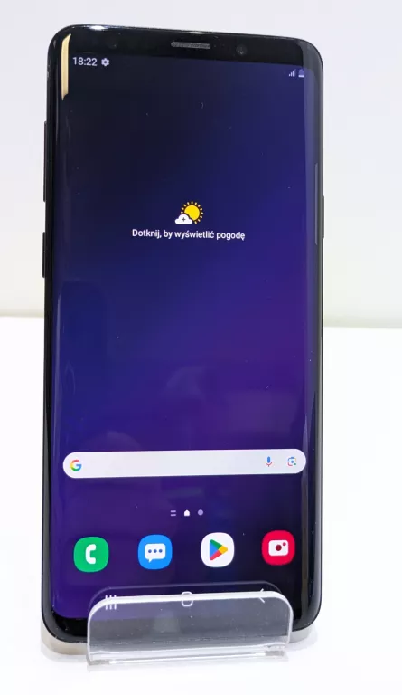 TELEFON SAMSUNG GALAXY S9 PLUS 6/128GB 1SIM CZARNY
