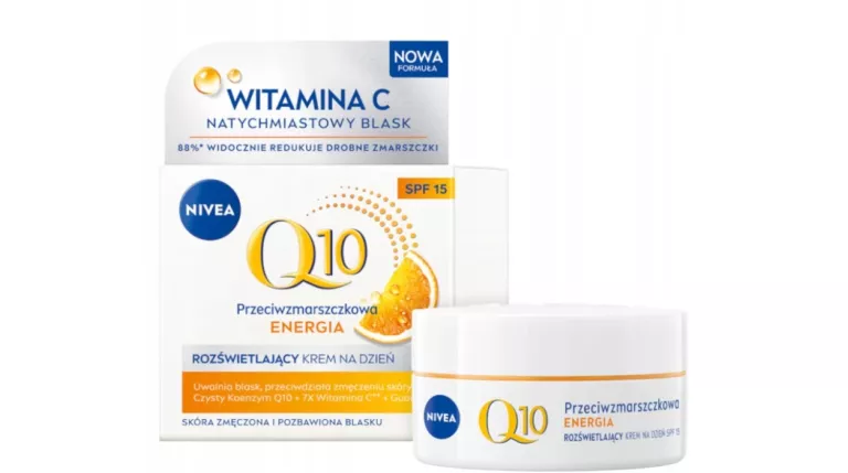 NIVEA Q10 ENERGY PLUS C PRZECIWZMARSZCZKOWY KREM NA DZIEŃ SPF15 50 ML