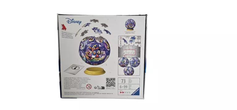PUZZLE 3D RAVENSBURGER KULA DISNEY - 73 EL / 12,9 CM