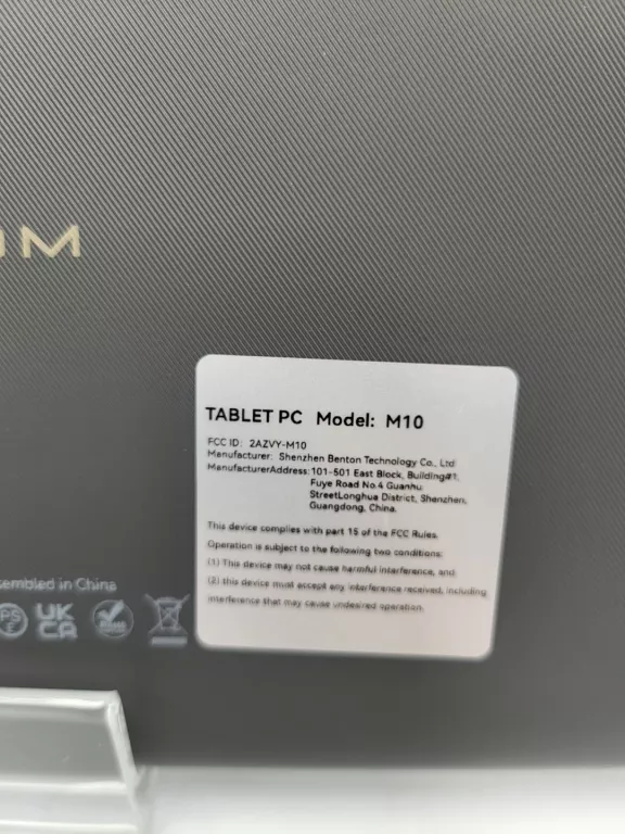 TABLET PRITOM TRONPAD M10 TOUCH 10 PLUS 4/64GB