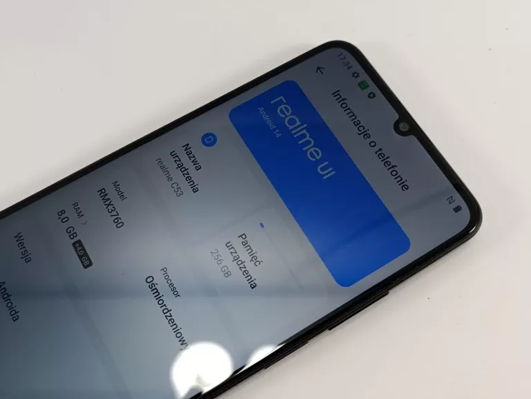 SMARTFON REALME C53 8 GB / 256 GB 4G (LTE) CZARNY