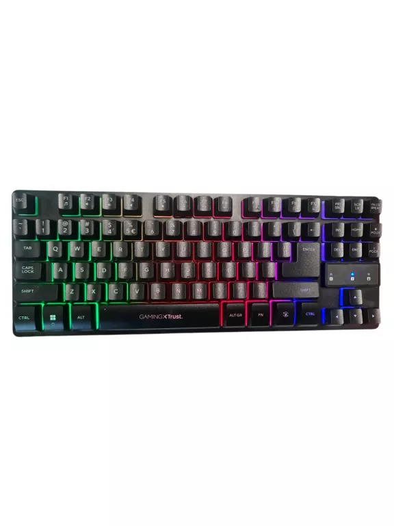 KLAWIATURA PRZEWODOWA TRUST GAMING 23698 CZARNA RGB