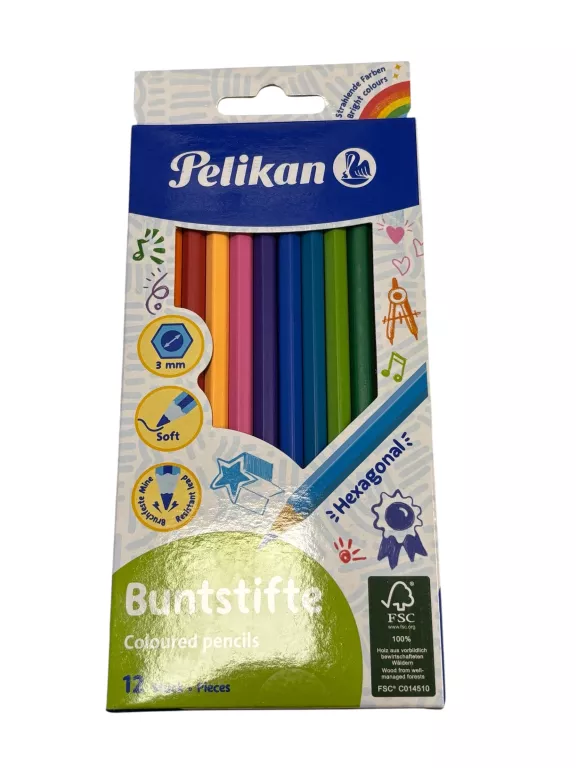 KREDKI PELIKAN 12SZT