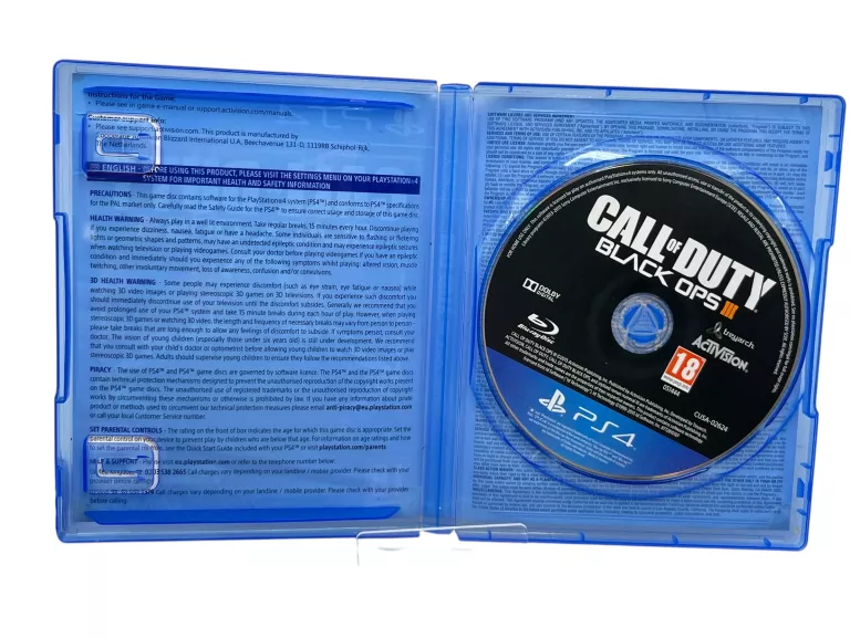 CALL OF DUTY BLACK OPS III PLAYSTATION 4 (PS4) PUDEŁKOWA