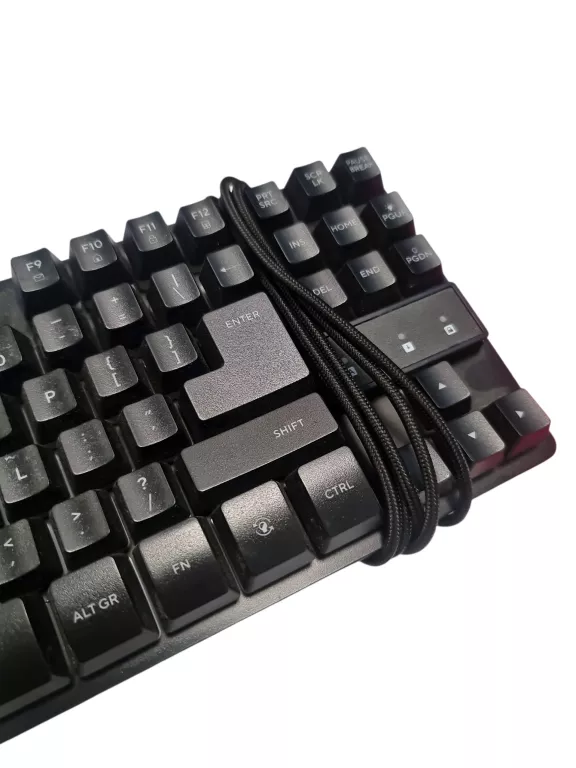 KLAWIATURA PRZEWODOWA TRUST GAMING 23698 CZARNA RGB