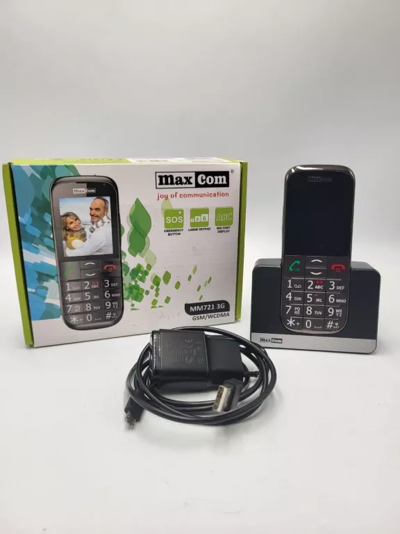 TELEFON MAXCOM MM721 3G ZESTAW