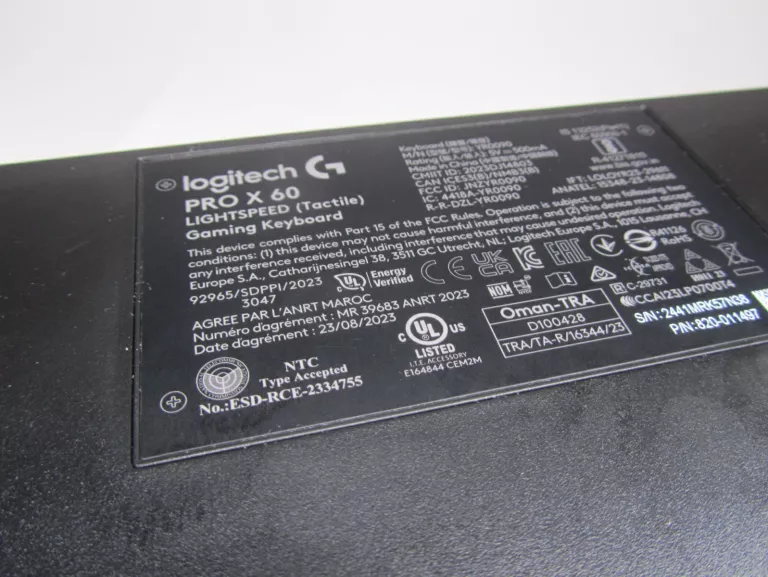 KLAWIATURA LOGITECH PRO X 60