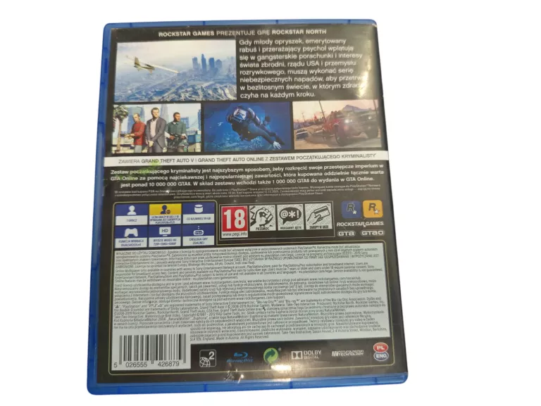 GRA PS4 GRAND TT5HEFT AUTO