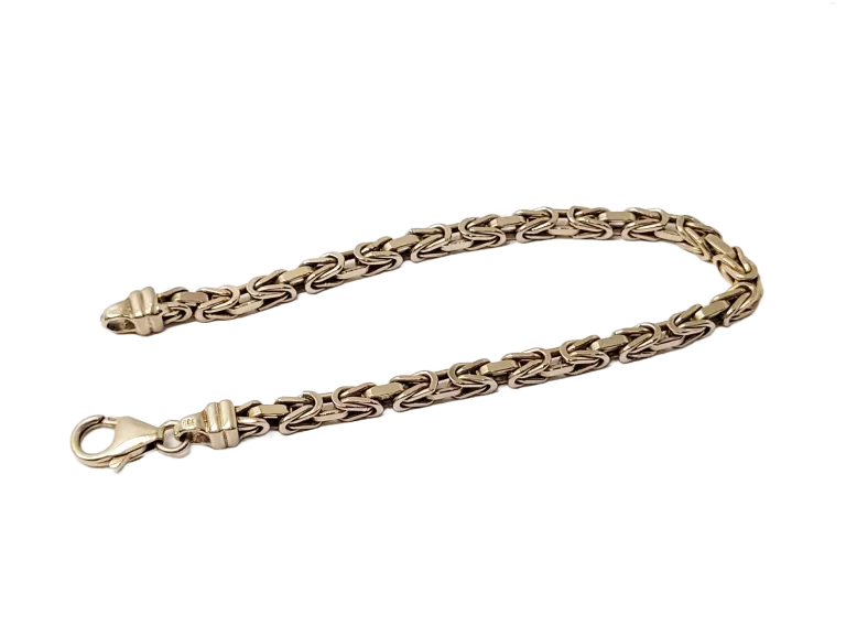 ZŁOTA BRANSOLETKA SPLOT KRÓLEWSKI 7,30G PR.333 DŁ.17,5CM