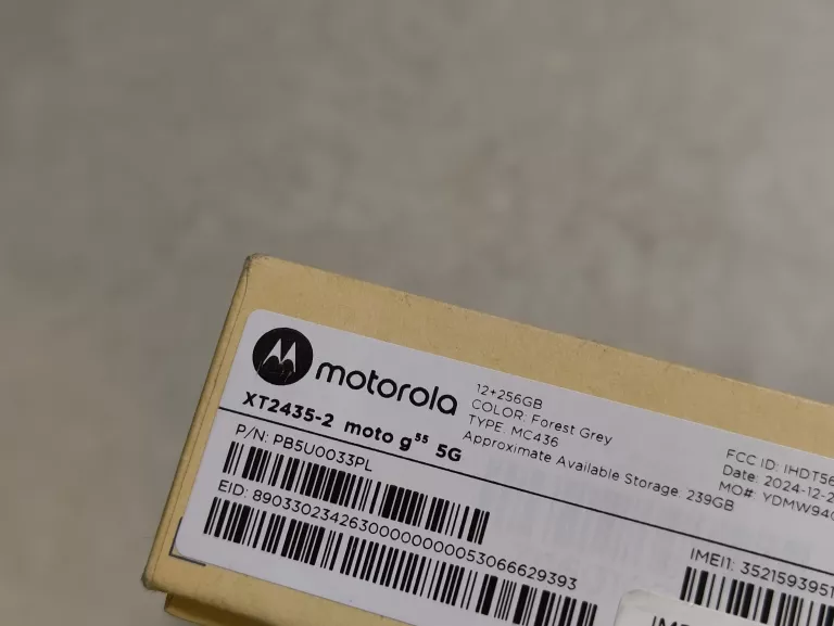 TELEFON MOTOROLA G55 12/256 *ORANGE*