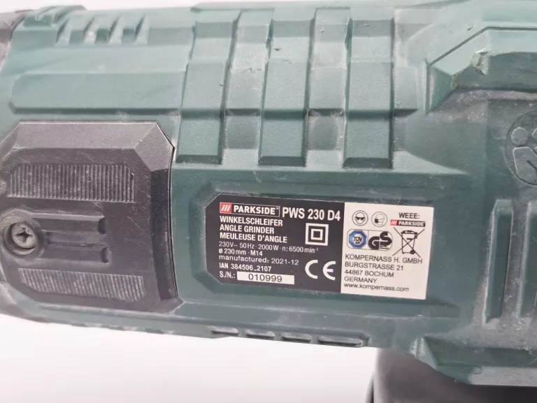 SZLFIERKA KATOWA PARKSIDE PWS230D4
