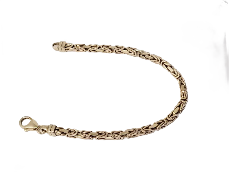ZŁOTA BRANSOLETKA SPLOT KRÓLEWSKI 7,30G PR.333 DŁ.17,5CM