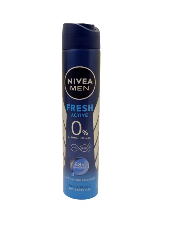 DEZODORANT NIVEA MAN FRESH ACTIVE 0% ALUMINIUM