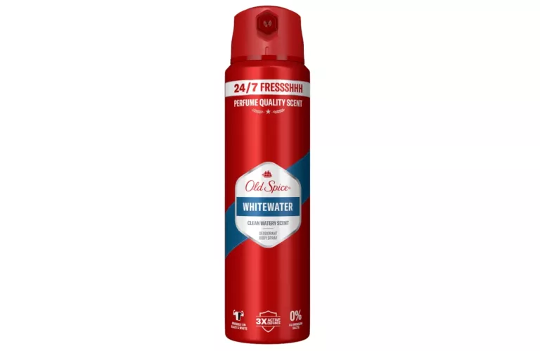 OLD SPICE WHITEWATER DEZODORANT W SPRAYU DLA MĘŻCZYZN 150 ML