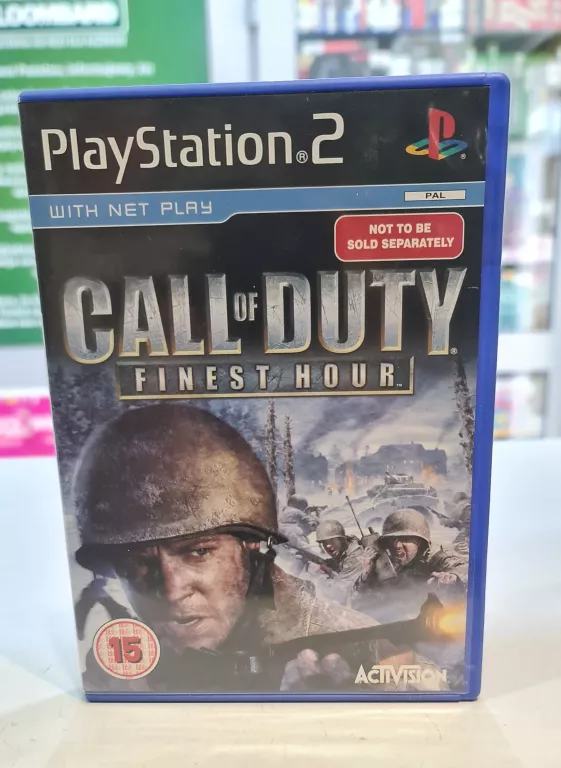 GRA PS2 CALL OF DUTY FINEST HOUR