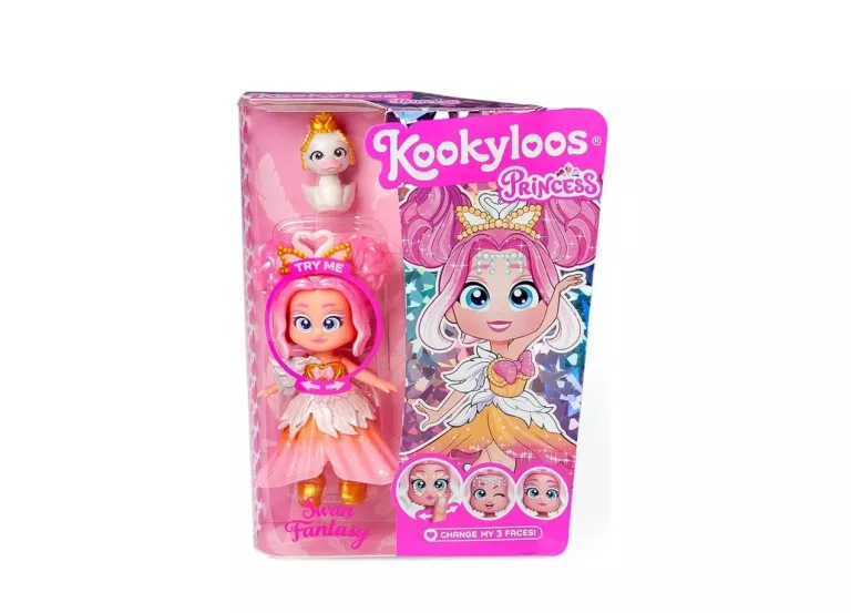 KOOKYYLOOS ZESTAW LALECZKA SERIA PRINCESS + AKCESORIA DREAM WOLNDERLAND