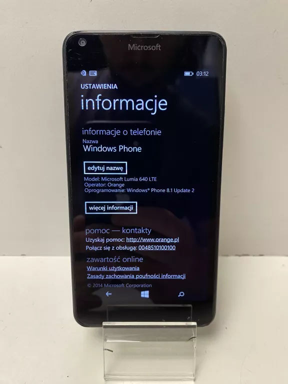 TELEFON NOKIA LUMIA 640