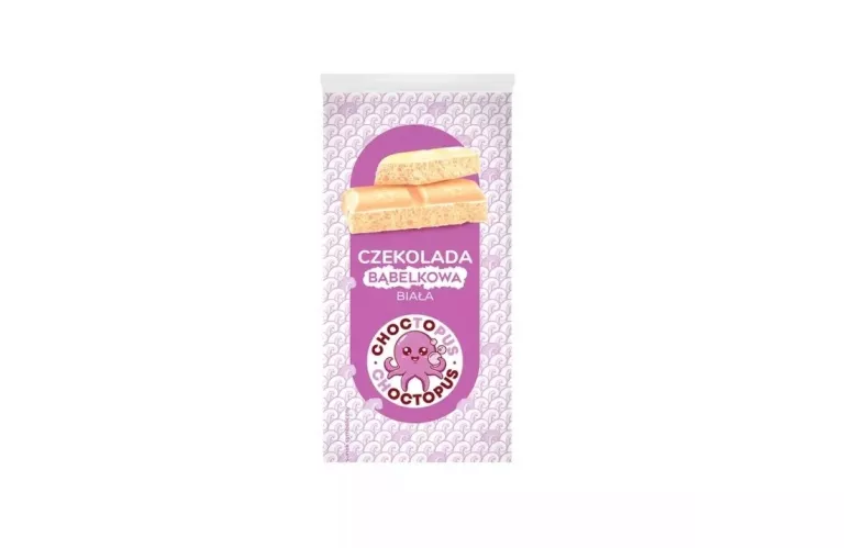 CZEKOLADA BABELKOWA BIAŁA 150G CHOCTOPUS