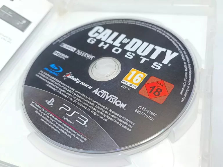 GRY PS3 CALL OF DUTY 3 TYTUŁY BLACK OPS/BLACK OPS2/GHOSTS