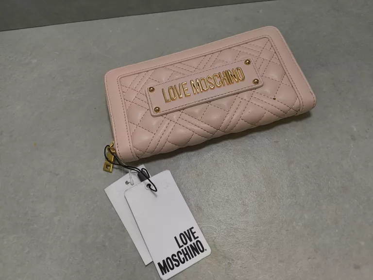 PORTFEL LOVE MOSCHINO JC5600 RÓŻOWY