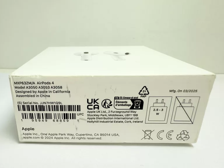 SŁUCHAWKI APPLE AIRPODS 4