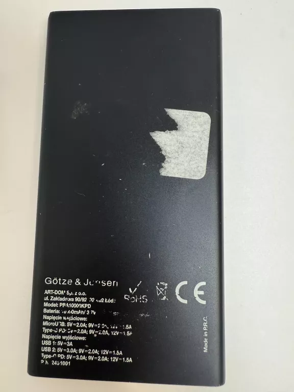 POWERBANK GOLDENLINE 10000MAH