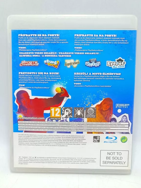 GRA PS3 PLAYSTATION MOVE STARTER DISC