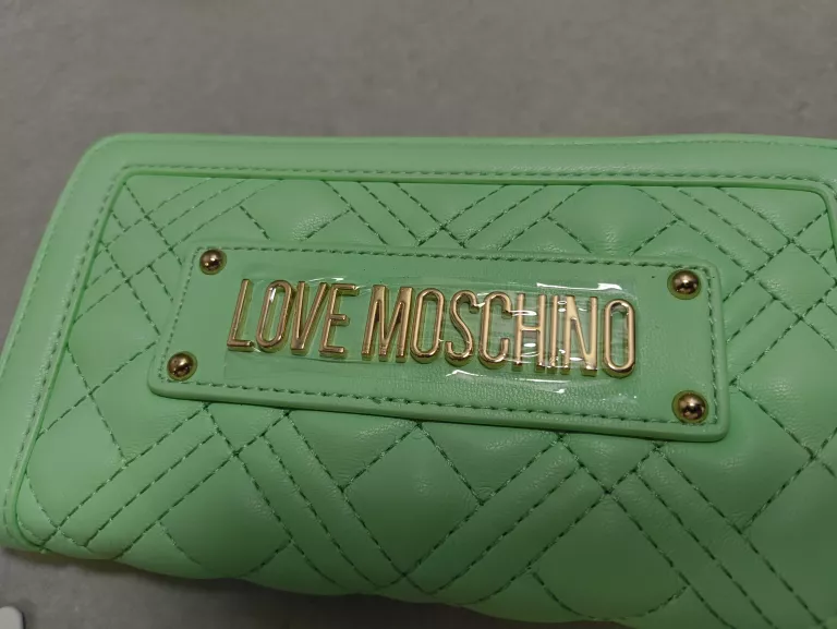 PORTFEL LOVE MOSCHINO JC5600 MIĘTOWY