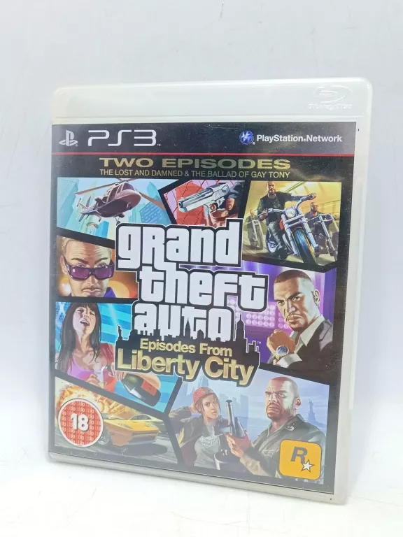 GRA PS3 GTA EPISODES FROM LIBERTY CITY