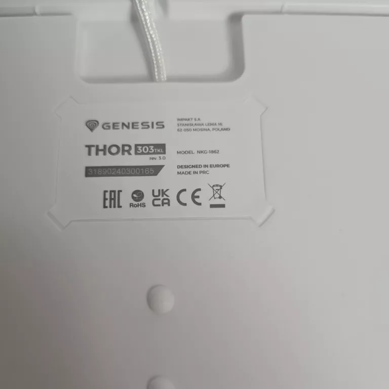 KLAWIATURA GENESIS THOR 303 TKL