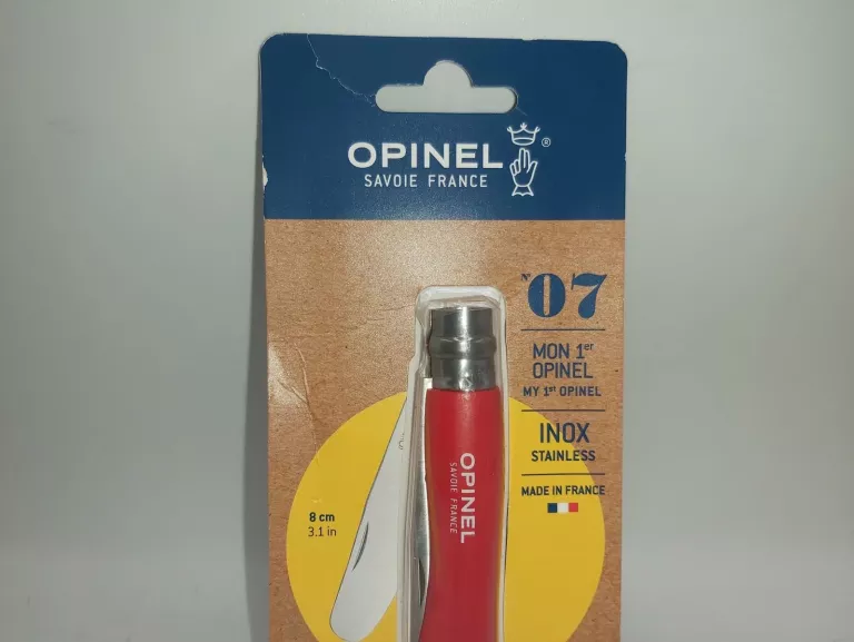 SCYZORYK OPINEL 07 MON OPINEL INOX CZERWONY