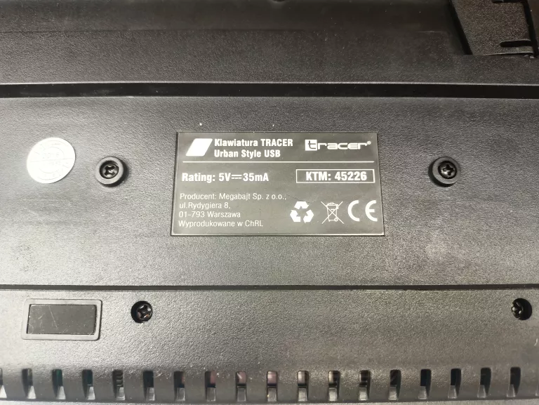 KLAWIATURA PRZEWODOWA TRACER KTM:45226 PUDEŁKO