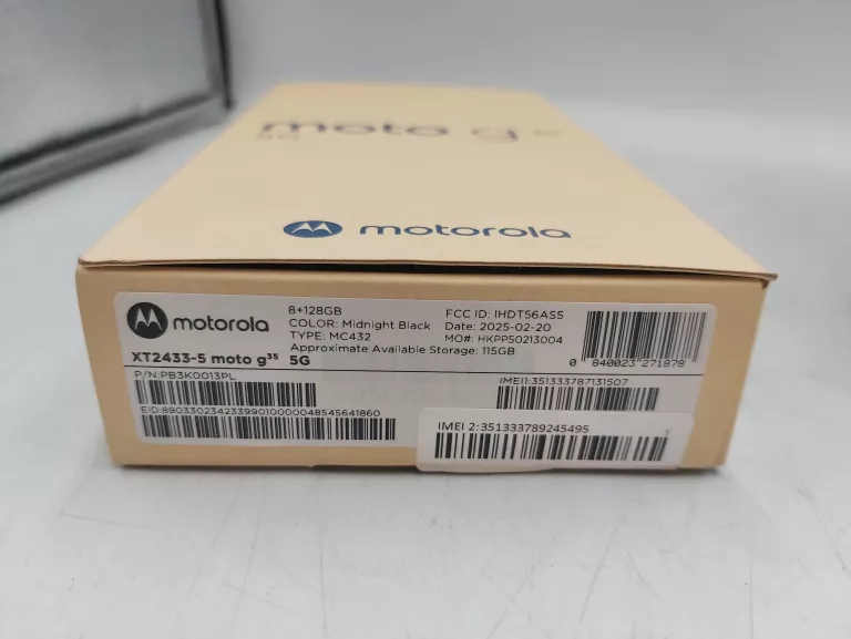 TELEFON MOTOROLA MOTO G35 5G 8/128GB, DUAL SIM, IDEAŁ, KOMPLET!!!