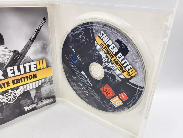 GRA SNIPER ELITE III 3 AFRIKA ULTIMATE EDITION PLAYSTATION 3 (PS3)