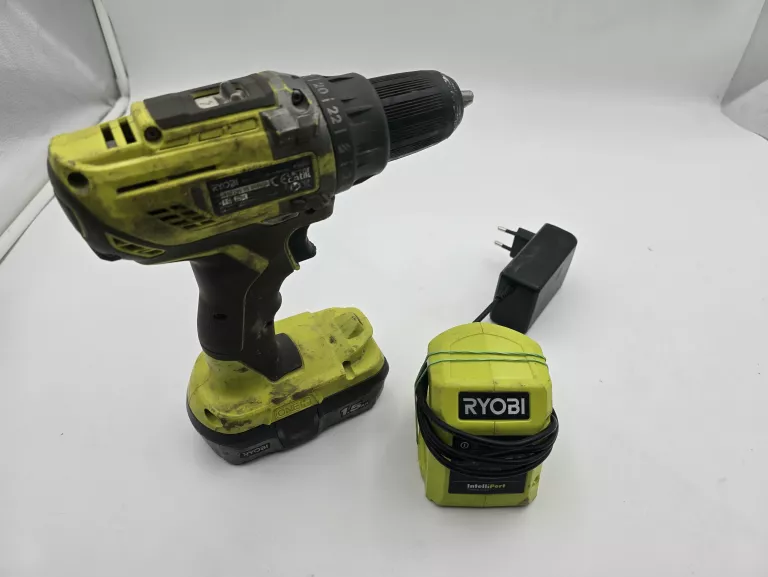 WKRĘTARKA RYOBI ONE+ R18DD3 18V 1,5AH + ŁADOWARKA