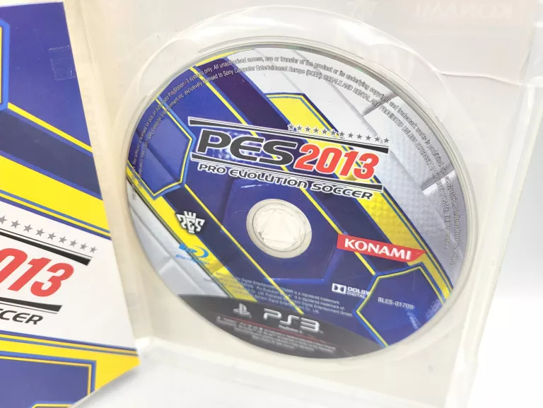 GRA PES 2013 PRO EVOLUTION SOCCER PLAYSTATION 3 (PS3)