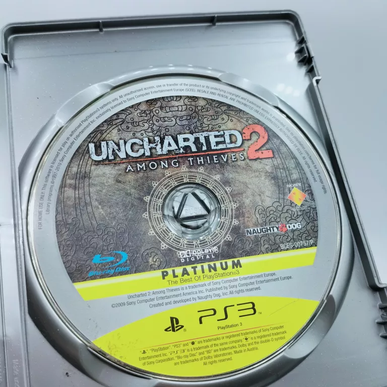 GRA NA PS3 UNCHARTED 2 AMONG THIEVES OKAZJA