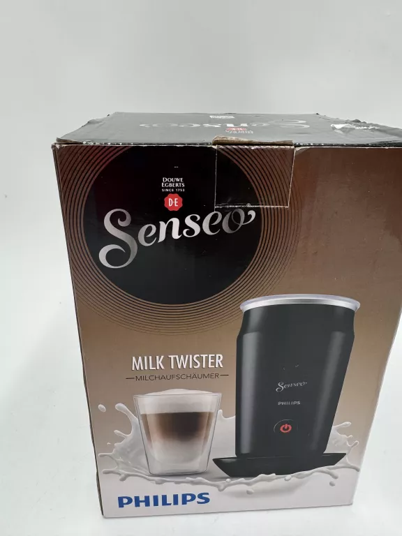 SPIENIACZ MLEKA PHILIPS CA6500/60 SENSEO CZARNY 500W 120ML KOMPLET