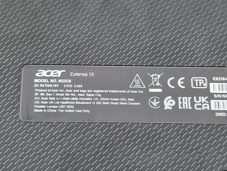 LAPTOP ACER EXTENSA 15 EX215-55-EP 16/512 I5-123U