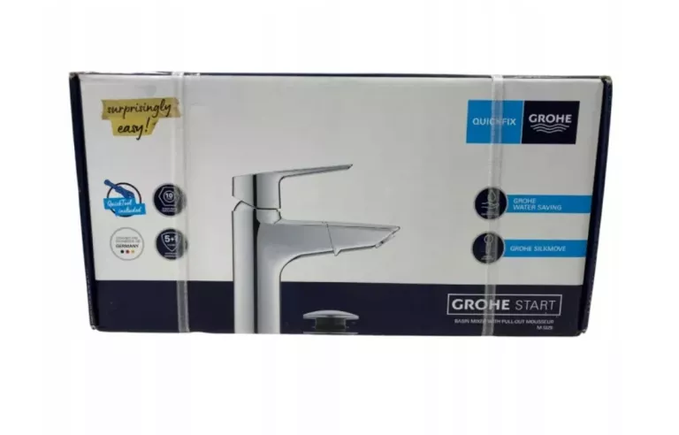 BATERIA UMYWALKOWA STOJĄCA GROHE START Z WYCIĄGANĄ WYLEWKĄ 23978003 + KORE