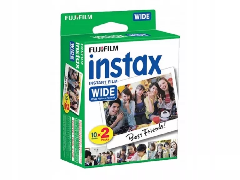 WKŁAD DO APARATU FUJIFILM INSTAX WIDE 20 ARKUSZY