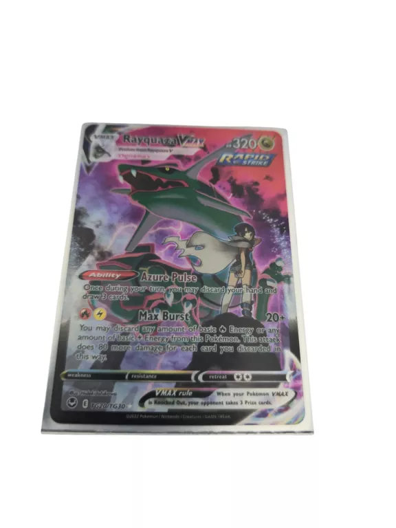KARTA POKEMON RAYQUAZA VMAX