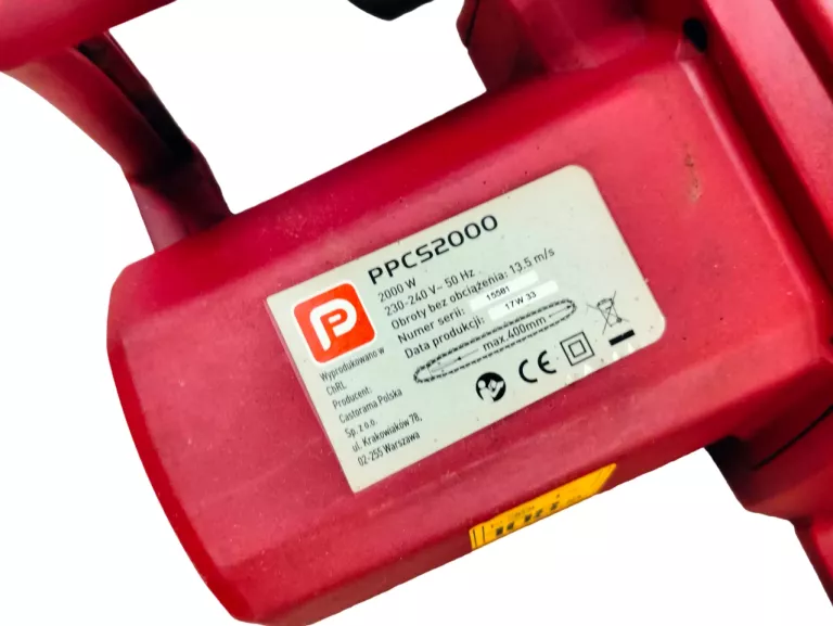 PIŁA ELEKTRYCZNA PERFORMANCE POWER 2000 W PPCS2000 2000W