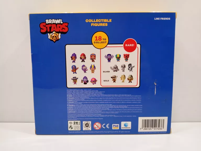 ZESTAW FIGUREK BRAWL STARS S2 FIGURES -8 PACK DELUXE BOX VER.A