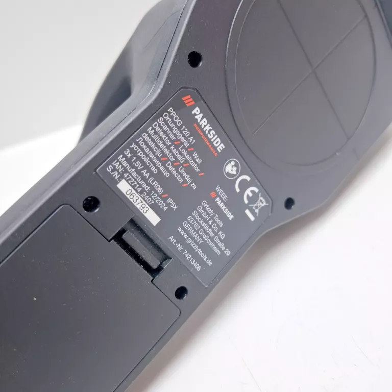 PARKSIDE PERFORMANCE PPOG 120 A1 DETEKTOR KABLI LOKALIZATOR WYKRYWACZ