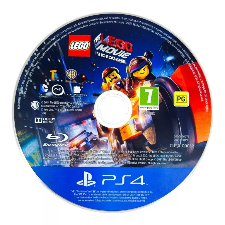 GRA PS4 LEGO PRZYGODA MOVIE VIDEOGAME