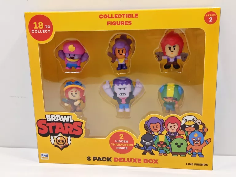 ZESTAW FIGUREK BRAWL STARS S2 FIGURES -8 PACK DELUXE BOX VER.A