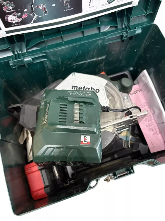 METABO MKS 18 LTX 58 AKUM PILARKA TARCZOWA METAL